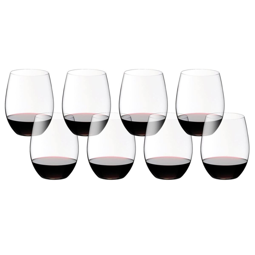 Riedel O Stemless Cabernet/Merlot 21.125 Ounce Wine Glass  Set of 8