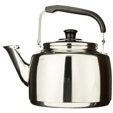 Rustfrit st?l Whistling Tea Pot X-Large