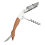 (1 Pieces Size 5) Professional Waiters Corkscrew,Wine Key with Ergon 3