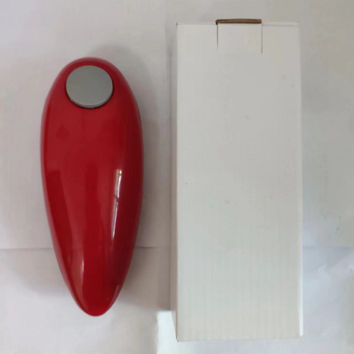 (Red) 1pc Electric Can Opener; Automatic Can Opener Smoo