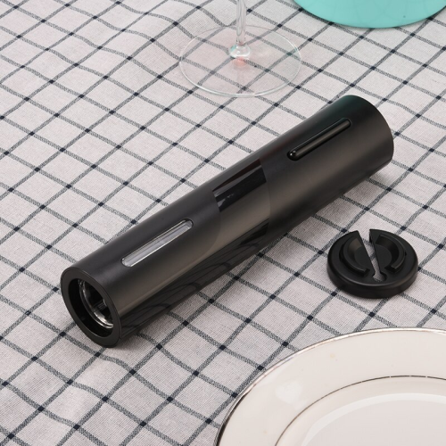 (Rechargeable pro B) 1pc Black Electric Wine Opener Automatic Corkscrew 2