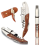 (With Leather Case) Bottle Opener Wine Corkscrew Professional Bottle O 2
