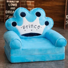 (Two layers, D) Sofas Children Sofa Cute Cartoon Lazy Folding Small Sofa Bed Girl Princess Baby Toddler Dual-purpose Child Seat Sofas Princess