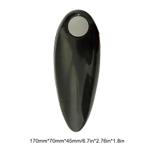 (Black) Electric Can Opener Hands Free Bottle Opener Smoot
