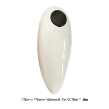 (White) Electric Can Opener Hands Free Bottle Opener Smoot