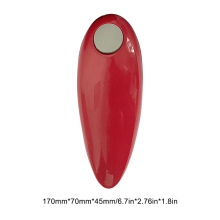 (Red) Electric Can Opener Hands Free Bottle Opener Smoot