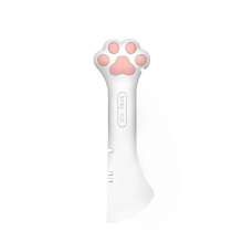 (white Canned spoon) Multifunction Pet Canned Spoon Plastic Jar Opener