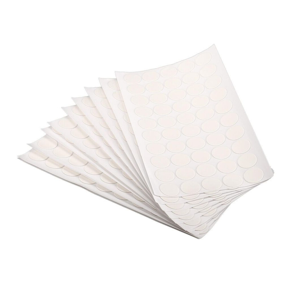 Self Adhesive Dots 10 Sheets 20mm 500 Pcs Strong Transparent Waterproof Non Marking Double Sided