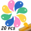 (Random color-5PCS) 20/10/5/1Pcs Mini Portable Plastic Box Opener Lett 2