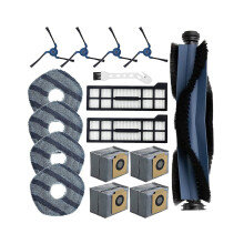 For Eufy X10 Pro Omni Robot Vacuum Cleaner Main Side Brush Hepa Filter Mop Cloth Dust Bags Spare