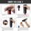 (Rechargeable Pro) Electric Wine Bottle Opener Automatic Red Wine Cor 6