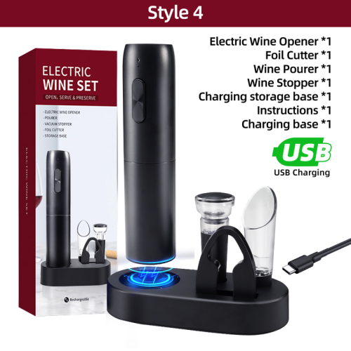 (Rechargeable Pro) Electric Wine Bottle Opener Automatic Red Wine Cor