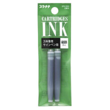 Platinum Preppy Marker & Fountain Pen Refill Cartridge  Green Ink  Set of 2  4280419