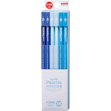 Mitsubishi Pencil K55602B Uni-Palette 2B Pastellblau 1 Dutzend