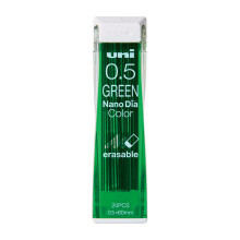 Uni Druckbleistiftmine Nanodia, Farbe Grn, 0,5 mm, 20 Minen