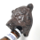 (Brown) Creative Cast Iron Bear Head Bottle Opener Wall Be 1