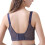 (Blue Skin, 40B) Women Lace Plus Size Bra Adjustable Full Coverage Seamless Breathable Soft Underwire Support Bras 4