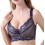 (Blue Skin, 40B) Women Lace Plus Size Bra Adjustable Full Coverage Seamless Breathable Soft Underwire Support Bras 3