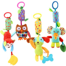 4 stuks windgong, hangende knuffels voor poppen, poppenwagens en rammelaars