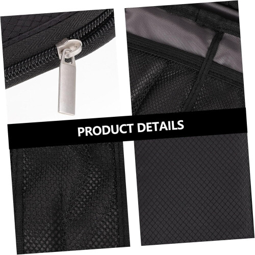 Ergonomische kabelopbergtas met rits, compacte organizer voor datakabels 2