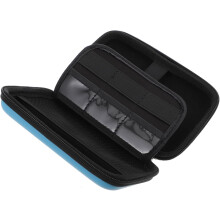 Kabeltas organizer voor elektronica, reistas organizer voor HDD-kabels, powerbank, blauw