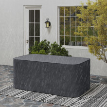 Outsunny Patio 2/3 Seater Rattan Sofa Waterproof Furniture Cover Rain Protection