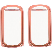 Horloge Bumper Shell 2 stuks TPU horloge benodigdheden met schermbeschermer, stevige en modieuze hoes