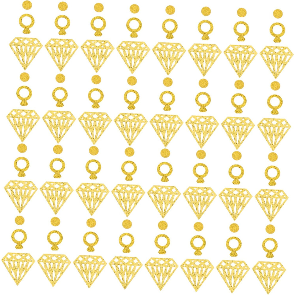 Verlovingsring pailletten 300 stuks papierconfetti Unieke decoratieve pailletten voor huwelijksfeesten
