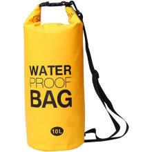Waterdichte zwemtas van 10 liter, PVC, drijvende tas voor kamperen en vissen