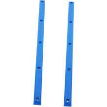 2 stuks anti-botsingsrails, stevig ribbotontwerp, duurzame plastic skateboardvervangingsrails