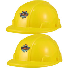 2 stuks bouwhelmen voor kinderen, speelgoed, bouwhelmen voor peuters, plastic aankleedspeelgoed