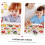 2 sets fruitpuzzel, creatief educatief speelgoed voor interactief puzzelbord 3