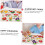 2 sets fruitpuzzel, creatief educatief speelgoed voor interactief puzzelbord 8