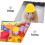 40 stuks mini-bouwhoedjes van plastic, kindercosplay 4