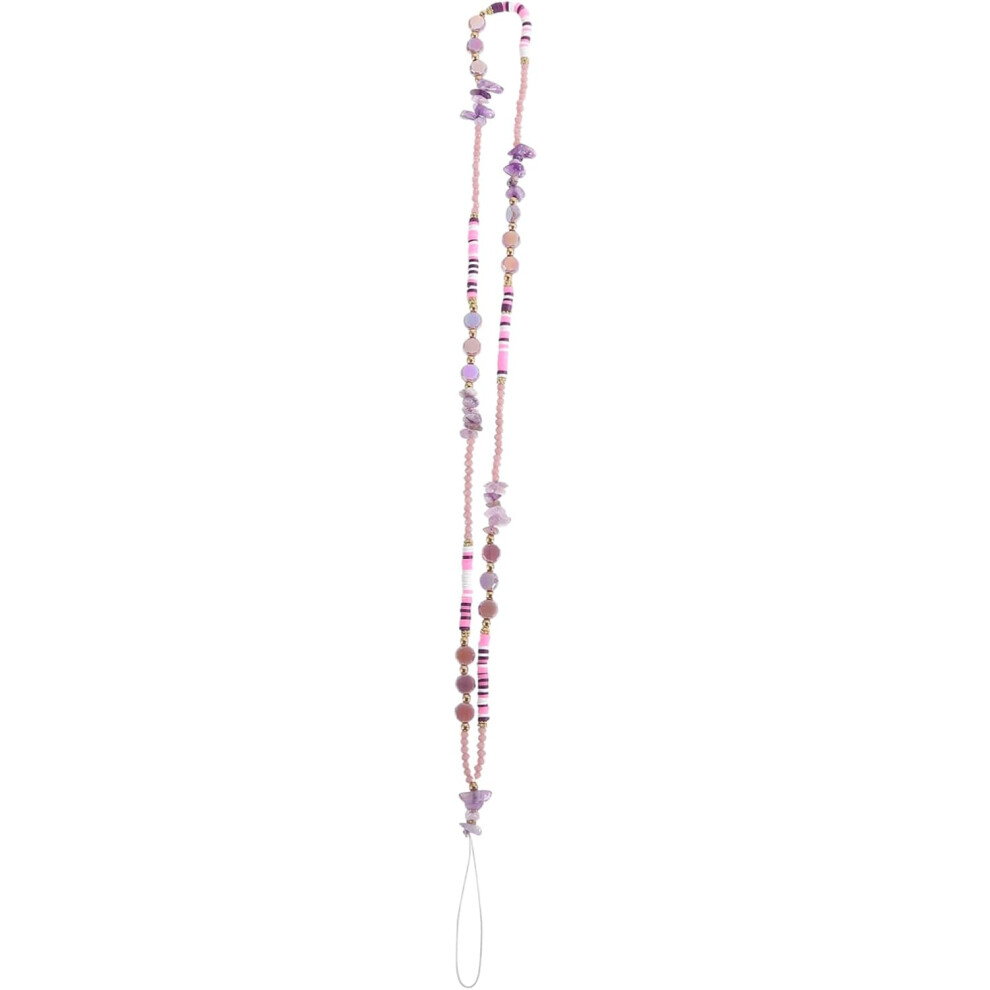 Telefoonkoord met kralen, telefoonpolsbandketting, kristallen kralen, telefoondecoratie, diefstalpreventie