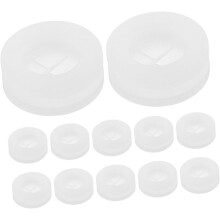12 stuks siliconen rietje gat plug universele kits rietje rietje plafondventilator verwarming afgedekt rietje gat afdekking rietje fles