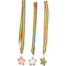 3 stuks kindermedaille voetbal trofee voor onderscheiding medailles met lanyard medailles prijzen medaille feest trofee medailles