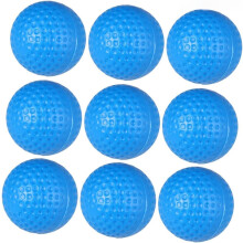 20 voetballen voor jongens en meisjes, indoor trainingsballen, softballen, oefenballen, plastic holle ballen, veilig voor mannen en vrouwen, blauw