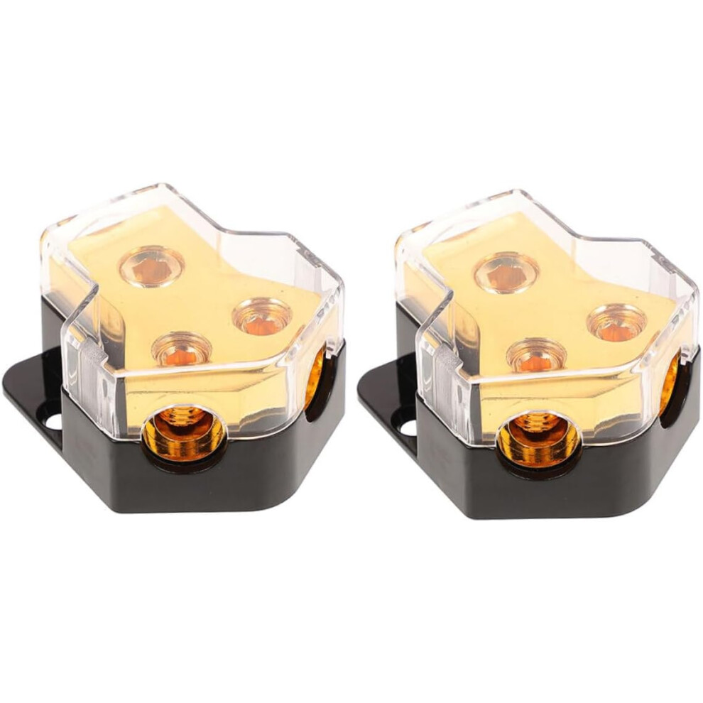 Koperen Auto-Audio-Accessoires 2 Stuks Stroomsplitterblok Voor Autodistributie 7354531289858