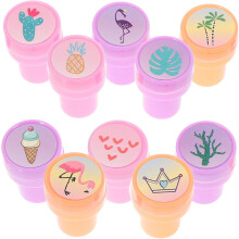 10 stuks 's Stamp Classroom Incentives Classroom Rewards Zelfinktende Stempels 's Stamp Set Scrapbooking