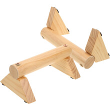Ergonomische Push-up Bars Set Houten Fitnessapparatuur Antislip Ontwerp Verbetert Borstkracht Fitnessaccessoire