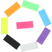 Tennisracket Grip Bands 16 stuks Siliconen Elastische Grip Herbruikbaar Antislip voor Buiten Racket Grip