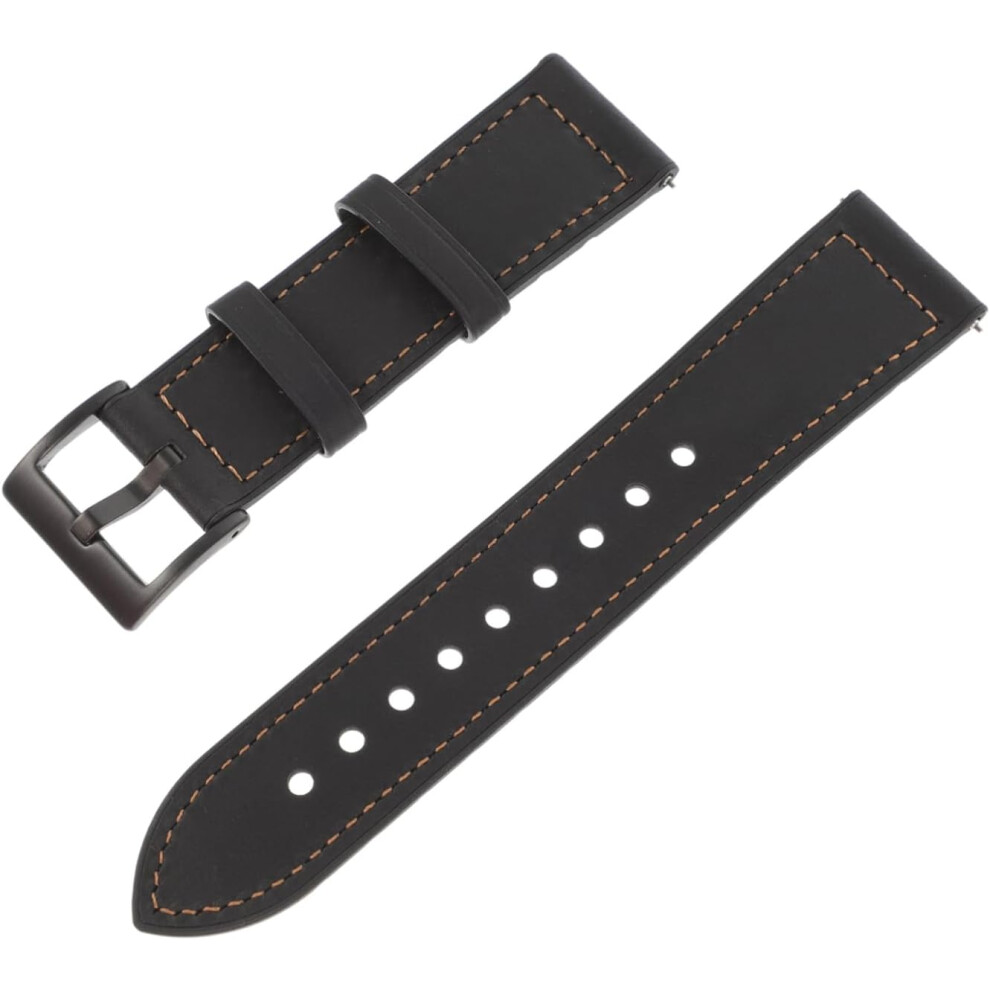 Echte Leren Horlogeband, Chique Unisex Vervangende Band, Compatibel Met Samsung Watch En Stijlvolle Modieuze Horlogeband 7354531299789