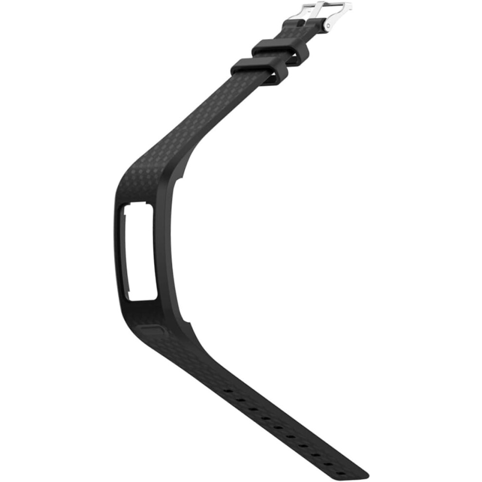 Horlogeband Siliconen Polsband Voor 2 Mode Vervangende Band Zwart Groot 7354531299918