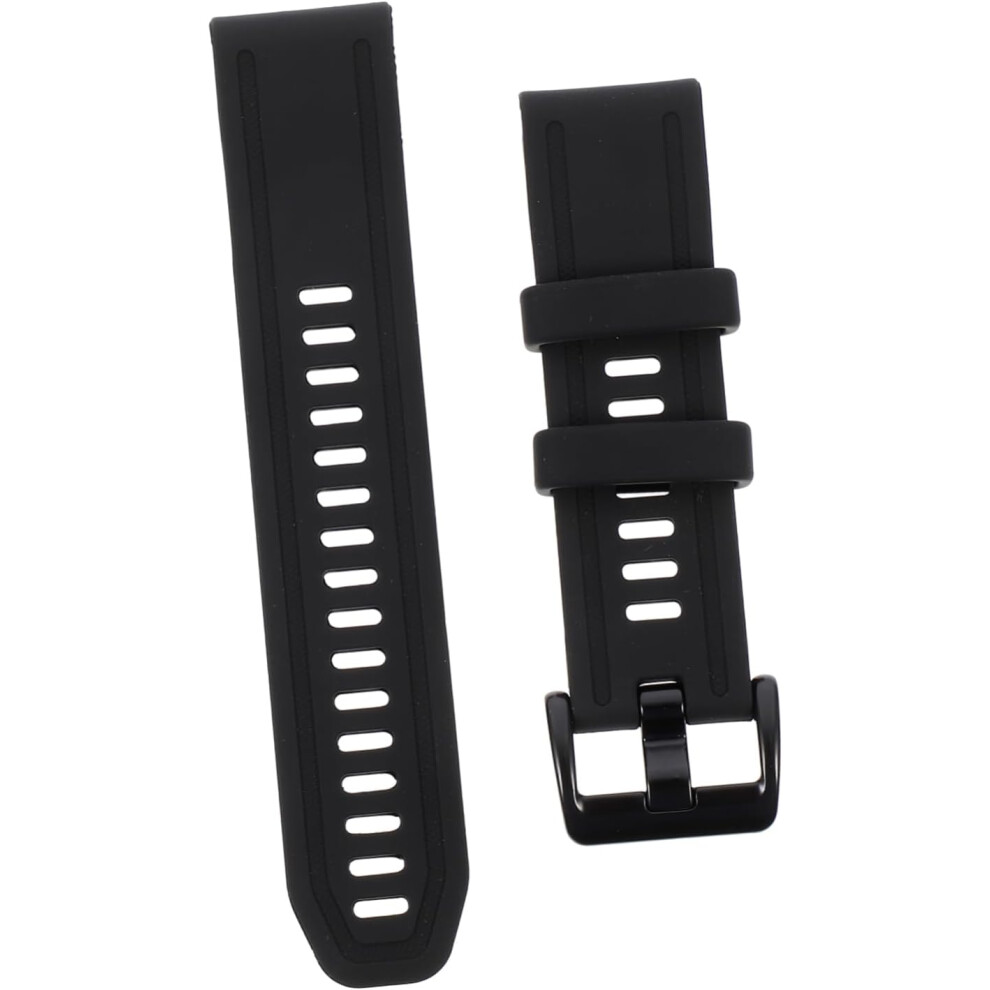 Fenix6s Horlogeband Vervangende Stijlvolle Siliconen Horlogeband Comfortabele Pasvorm Zacht Voor De Huid Zwarte 20Mm Moderne Horlogeband 7354531299871