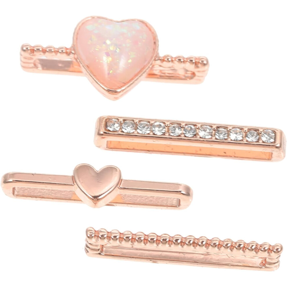 4 Stuks Band Decoratieve Ring Horloge Charm Horloge Siliconen Banden Charms Horloge Band Ringen Aplple Horloge 7354531300515