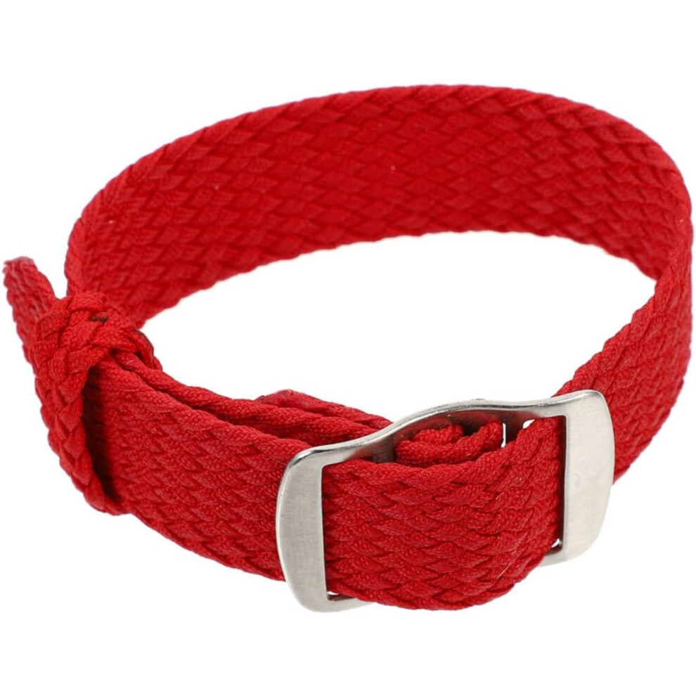 Comfortabele Nylon Geweven Horlogeband, Modieuze Band Voor Heren En Dames, Flexibele En Ademende Polshorloge 7354531299291