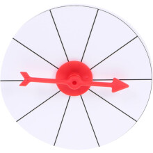 1 stuk Lucky Draw Wheel, Wheels of Fortune, Wiskundespel, Fortune Game, Draaitafel, Sport, Tafelblad, Roulettewiel