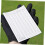 Handige golf scorekaarten 18-pack Stevig waterdicht Extra notatieruimte voor holenummers Data 5