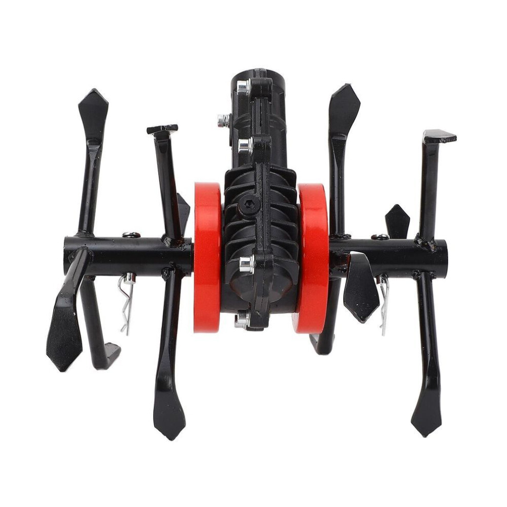6 Claw Brush Cutter Grass Wheel Soil Loosen Head Mini Tiller Deep Plowing Wheel For Garden Tiller